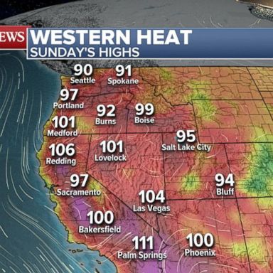 VIDEO: Heat and fire advisories are in effect in the northwest