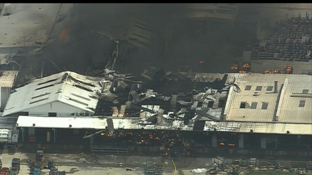 Residents evacuated after massive gasplant explosion Video ABC News