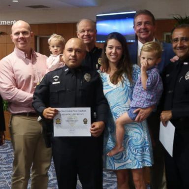 VIDEO: Officer saves choking baby