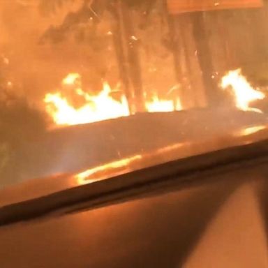 VIDEO: Family narrowly escape deadly wildfire in Montana