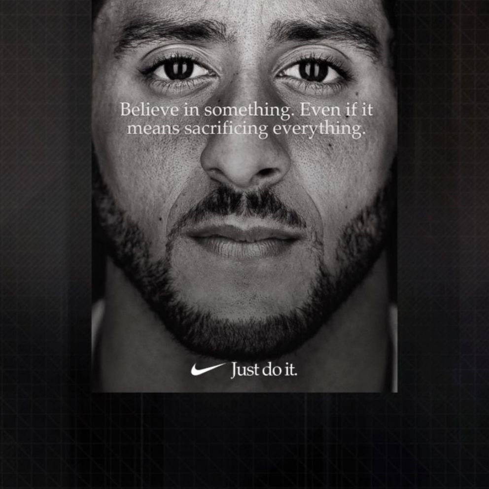 colin kaepernick nike sales