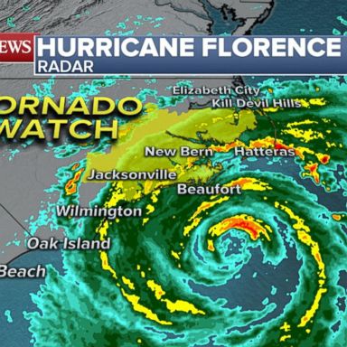 VIDEO: Tracking the latest with Hurricane Florence