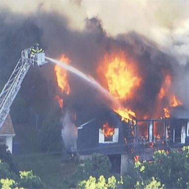 VIDEO: Residents return home 4 days after a gas explosion north of Boston