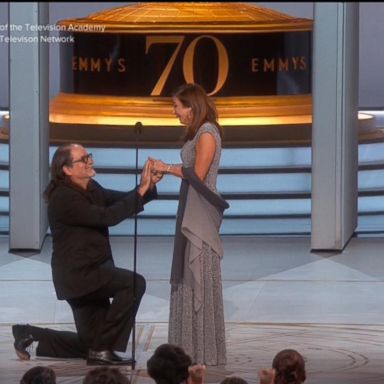 VIDEO: The award-winning proposal at the Emmys