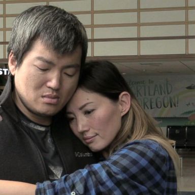 VIDEO: A brother and sister, separated their entire lives, reunite at last