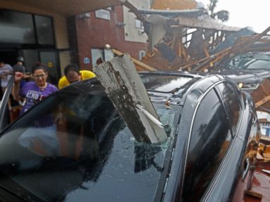 WATCH: Hurricane Michael rips roofs off buildings as it strikes Florida