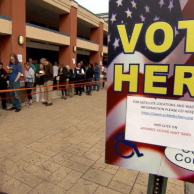 VIDEO: Early voting sees record-high turnout across Georgia