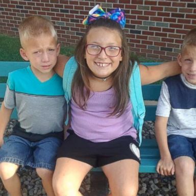 VIDEO: Family grieving after 3 siblings killed at Indiana school bus stop 