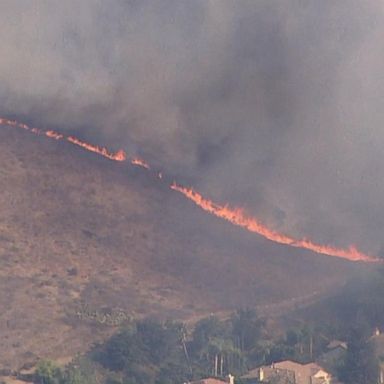 VIDEO: A look from above as devastating wildfires march toward Malibu