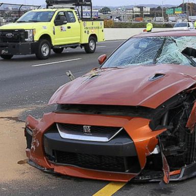 VIDEO: Driver killed after chunk of concrete is dropped from overpass