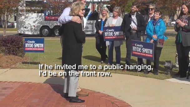 Republican Senate Candidate Cindy Hyde Smith Sparks Controversy Gma