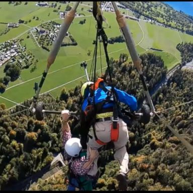 VIDEO: American injured during hang-gliding adventure in Switzerland