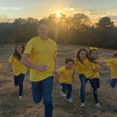 VIDEO: Meet the family that just adopted 7 brothers and sisters