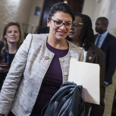 VIDEO: Trump calls Rep. Rashida Tlaib's profane promise 'disrespectful' 