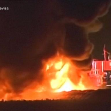 VIDEO: A fuel pipeline explodes north of Mexico City