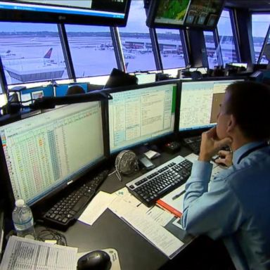 VIDEO: Shortage of air traffic controllers leads to travel stoppage