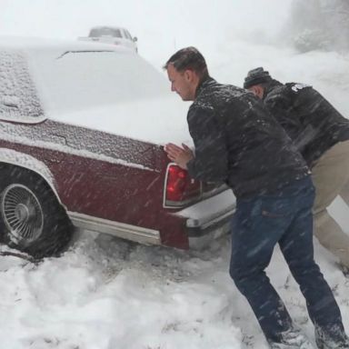 VIDEO: Massive winter storm hits Northeast during evening commute