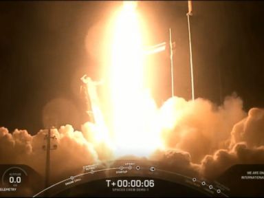 WATCH: SpaceX successfully launches rocket en route for the International Space Station