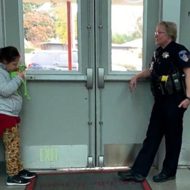 VIDEO: School resource officer makes a heartwarming connection 