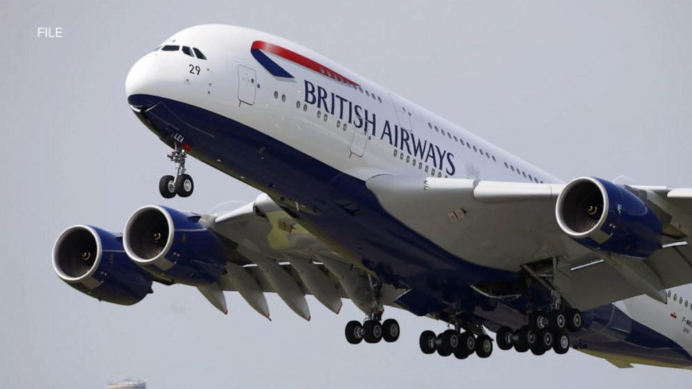 wrong title on flight ticket british airways