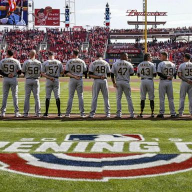 VIDEO: Major League Baseball fans celebrate the opening day of the season