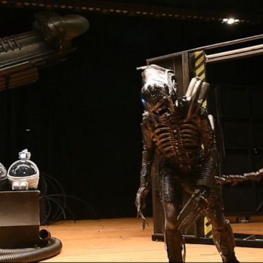 VIDEO: High school drama club gets high marks for 'Alien' musical