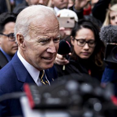 VIDEO: Biden makes first appearance since complaints about unwelcome touching