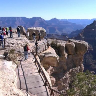 VIDEO: Man dies after falling 400 feet from the Grand Canyon's south rim