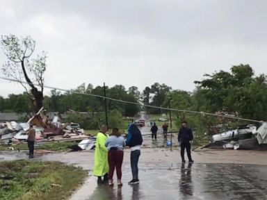 WATCH: Powerful storm makes its way through the South