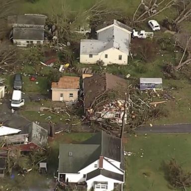 VIDEO: Tornado damages 12 buildings in Delaware in severe weather outbreak