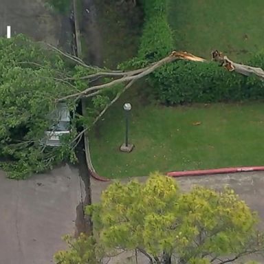 VIDEO: Dangerous storms hammer the south