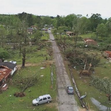 VIDEO: Clean up begins after severe weather outbreak