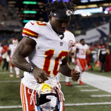 VIDEO: NFL wide receiver Tyreek Hill under fire for alleged child abuse