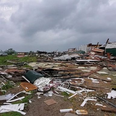 VIDEO: More than 30 reported tornadoes touch down across 5 states