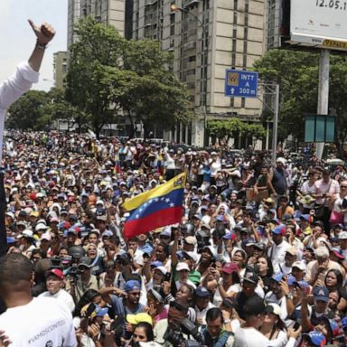 VIDEO: Venezuelan opposition leader continues daring call to action amid clashes