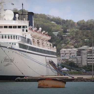 VIDEO: Cruise ship with measles case on board to remain quarantined at home port