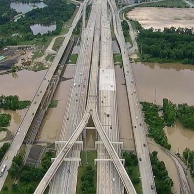 VIDEO: Parts of the Gulf Coast are saturated and bracing for more rain