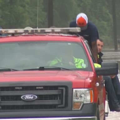 VIDEO: Powerful storms slamming the South with millions in the path of torrential rain