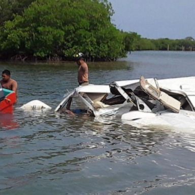 VIDEO: 4 Americans were killed in a plane crash near the Honduran Island of Roatan