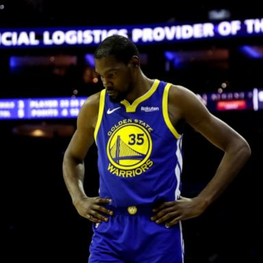 VIDEO: Kevin Durant to attempt return from injury as Warriors face elimination