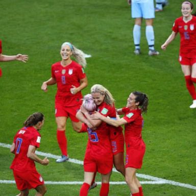 VIDEO: US women's national soccer team beats Thailand 13-0 in opening match