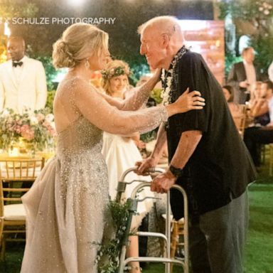 VIDEO: Father and daughter share 'very emotional' wedding dance