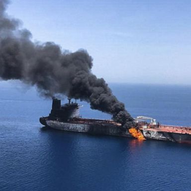 VIDEO: Oil tankers attacked in the Gulf of Oman