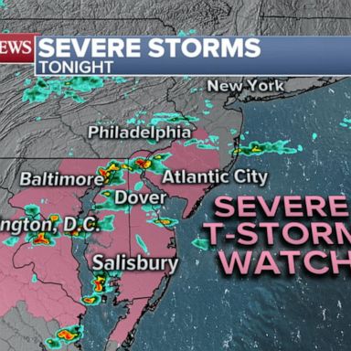 VIDEO: Severe storms and flooding expected across the country