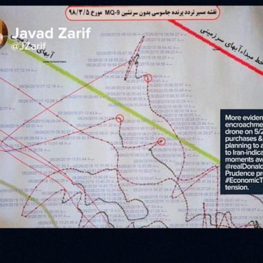 VIDEO: Iranian officials continue to claim that the shot-down drone was in Iran's territory 