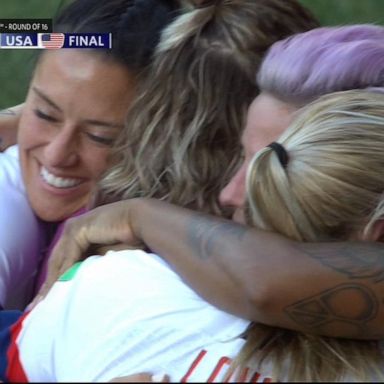 VIDEO: US women's soccer team survives tough challenge from Spain, 2-1