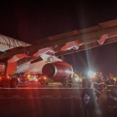 VIDEO: Flight forced to land after battery charger causes fire in cabin 