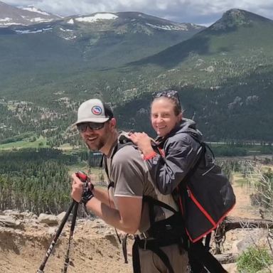 VIDEO: Hiking duo don't let disabilities stop them from climbing mountains