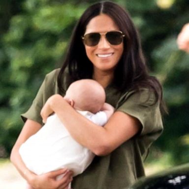 VIDEO: Duchess Meghan and baby Archie make surprise appearance at polo match