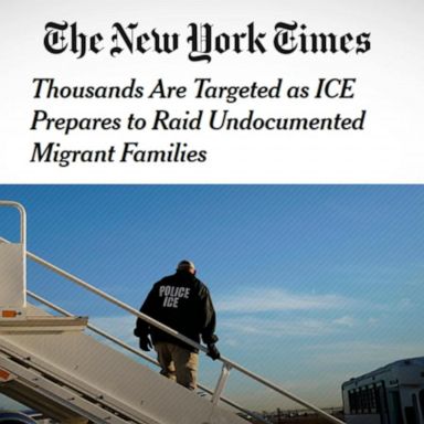 VIDEO: ICE raids on thousands of undocumented families are set to begin